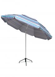 Зонт пляжный фольгированный с наклоном 200 см (6 расцветок) 12 шт/упак ZHU-200 - фото 17
