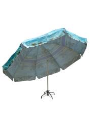 Зонт пляжный фольгированный с наклоном (4 расцветок) 200 см 12 шт/упак М44459 - фото 20
